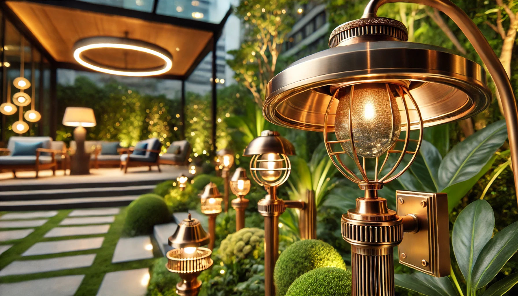 accesorios de iluminaci&oacute;n para paisajes de alta calidad